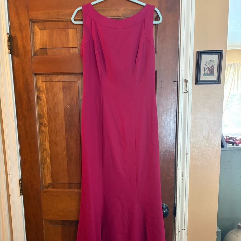 Watters and Watters Vibrant Red Gown